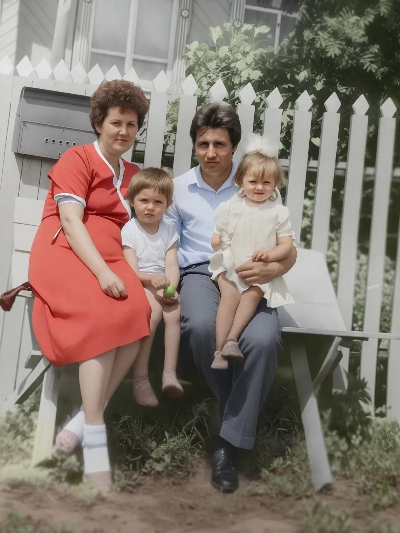 Солнечное Эхо: Воссозданный Семейный День