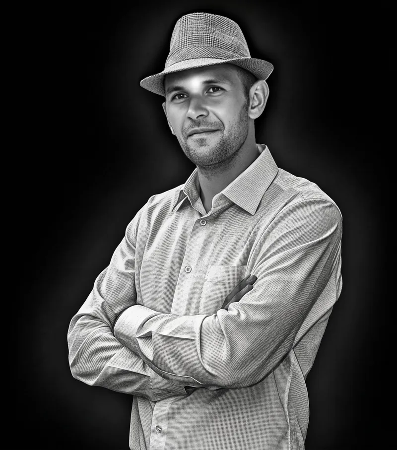 Профессиональный портрет для гравировки: Из любительского снимка в вечный образ