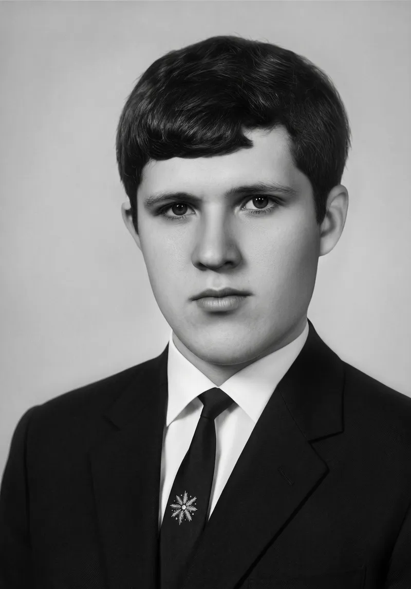 Вторая жизнь семейного архива: Из поврежденного кадра в студийный портрет 🎞️